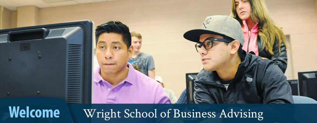 Wright School of Business Advising