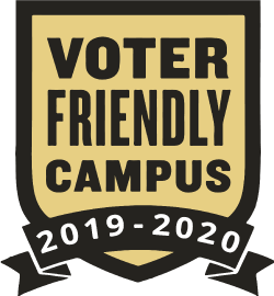 2019 - 2020 Voter Friendly Campus Badge